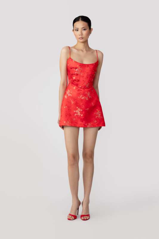 Joey Jacquard Mini Dress